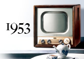 1953 国産第1号テレビ