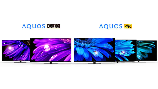 4K有機ELテレビ『AQUOS OLED』／4K液晶テレビ『AQUOS』全5シリーズ19機種を発売｜ニュースリリース：シャープ