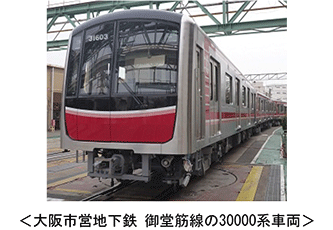 大阪市営地下鉄 御堂筋線の30000系車両