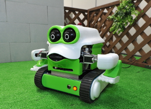 コミュニケーション機能付きセキュリティロボット