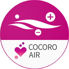 ボタン：COCORO AIR