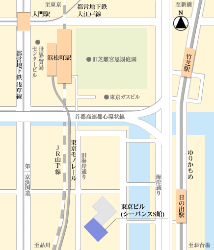 東京ビル アクセスマップ