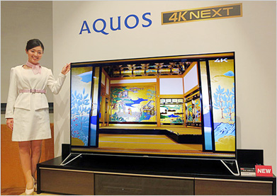 『AQUOS 4K NEXT』4K液晶テレビ