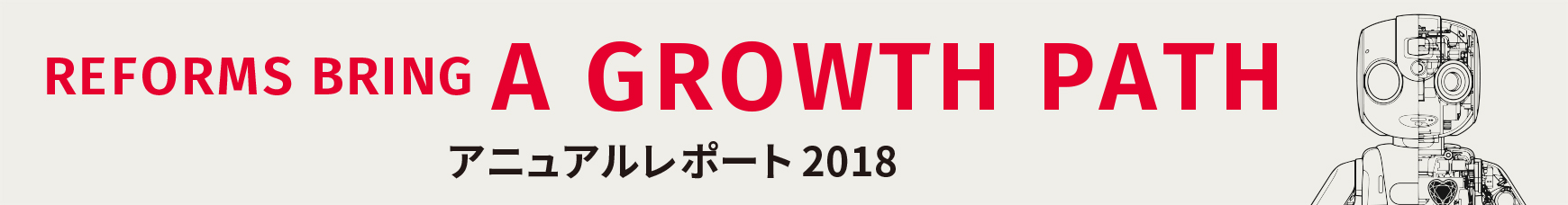 アニュアルレポート 2018