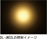 DL-JM32Lの照射イメージ