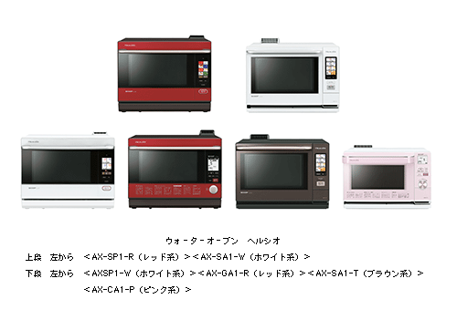 ウォーターオーブン「ヘルシオ」4機種を発売 | ニュースリリース:シャープ