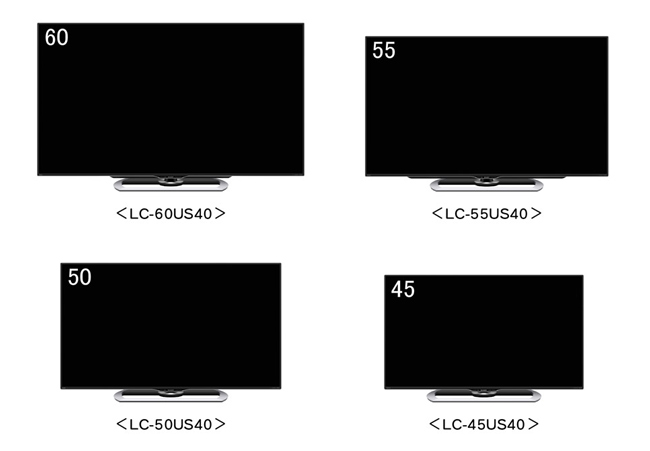4K液晶テレビ『AQUOS』<LC-45US40>を発売|ニュースリリース:シャープ