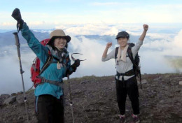 同期と富士山登頂