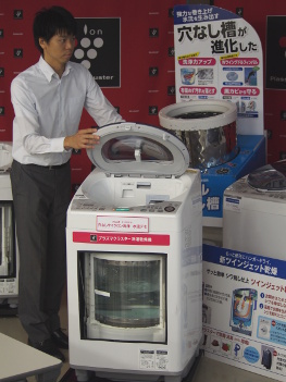 プラズマクラスター洗濯乾燥機＜ES-TX940/TX840＞を発売｜発表会 