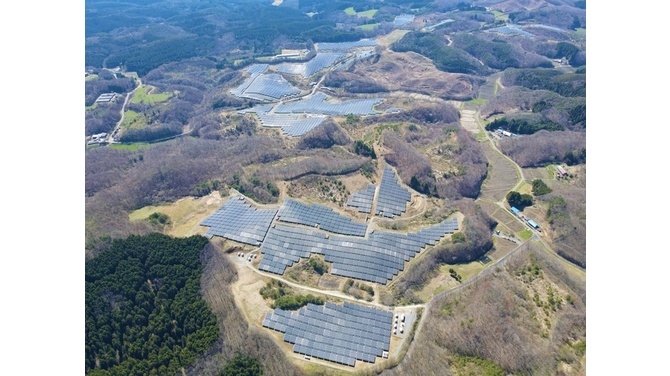 福島県鮫川村で太陽光発電所（メガソーラー）が運転を開始｜ニュース