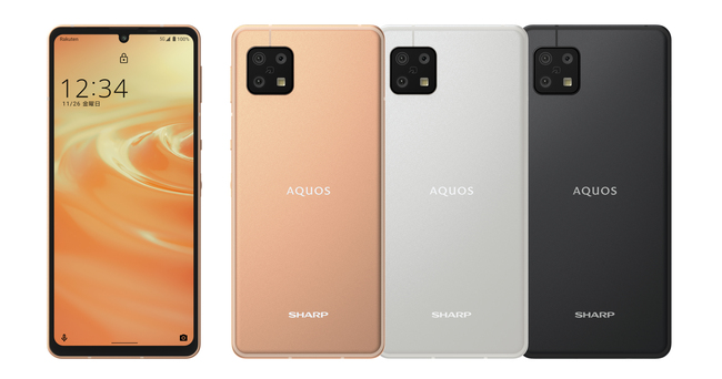 5G対応スマートフォン「AQUOS sense6」を楽天モバイルより発売｜ニュースリリース：シャープ