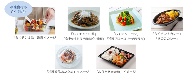 日常使いに便利なレンジの自動メニュー